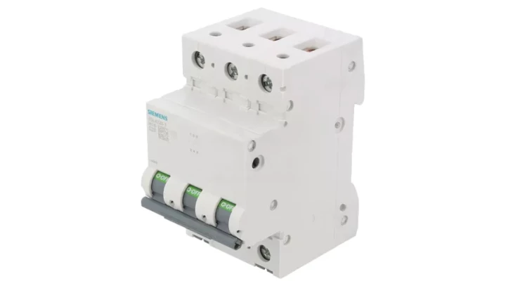 Wyłącznik nadprądowy 3P C 25A 10kA AC 5SL4325-7