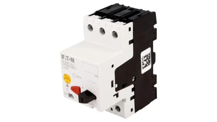 PKZM01-6.3 Wyłącznik silnikowy 2,2kW 220...690VAC na szynę DIN IP20