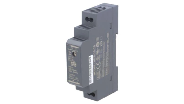 Zasilacz na szynę DIN 15W 15V HDR-15-15 do led Mean Well