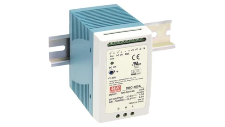 Zasilacz buforowy 90-264V AC / 27,6V DC 1,9A 96,6W DRC-100B