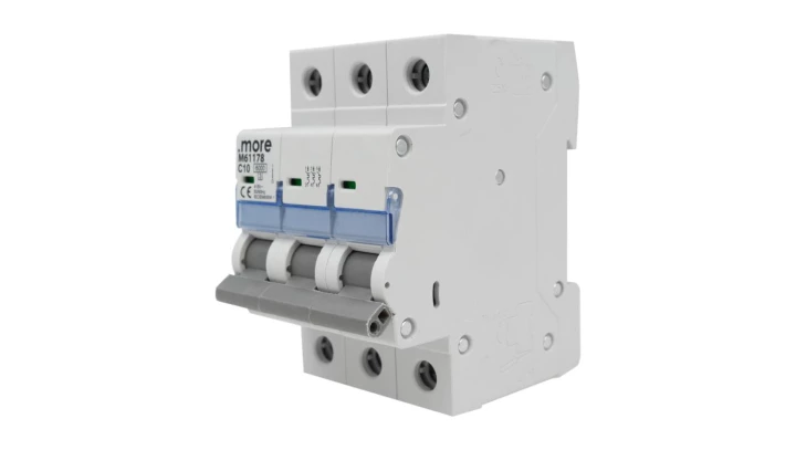 WYŁĄCZNIK NADPRĄDOWY 6kA 3P C10A