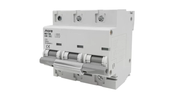 WYŁĄCZNIK NADPRĄDOWY 10kA 3P C80A