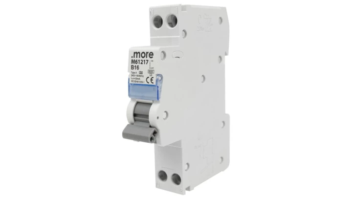 Wyłącznik różnicowo-prądowy z członem nadprądowym 1P B16A 30mA typA