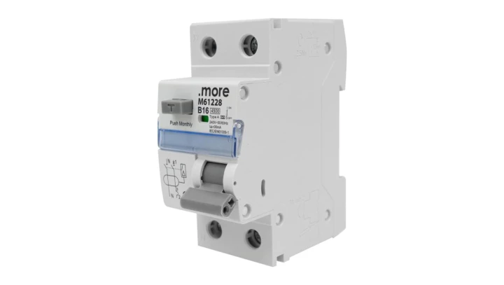 Wyłącznik różnicowo-prądowy z członem nadprądowym 2P B16A 30mA typA