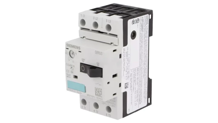 Wyłącznik silnikowy 3P 1,5kW 2,8-4A S00 3RV1011-1EA10