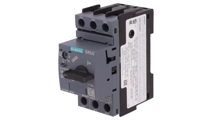 Wyłącznik silnikowy S0 CL10 4,5-6,3A 82A 3RV2021-1GA10