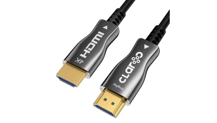 CLAROC Kabel optyczny HDMI 2.0 4K Premium High Speed Ultra HD 4K@60 15m