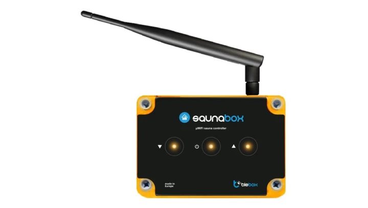 Blebox SaunaBoxPRO - sterownik saun z anteną zewnętrzną µWiFi