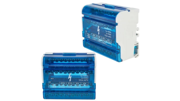 Blok rozdzielczy 4x11 Mostek łączeniowy 411