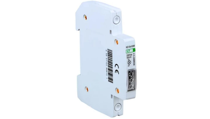 lampka kontrolna półmodułowa 1F 230V żółta ILTYellow