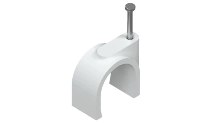 Uchwyt kablowy z gwoździem UKO 12mm 220100 /25szt/