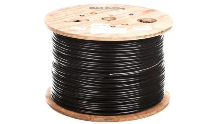 Kabel teleinformatyczny przemysłowy F/UTP kat.5e 4x2x24AWG drut zewnętrzny PVC BL-7919A.0101000 /305m/