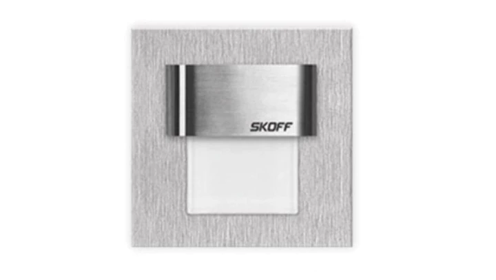Oprawa LED 0.4W 10V IP20 TANGO MINI szlif ciepło biała 02-01-02-01-0220