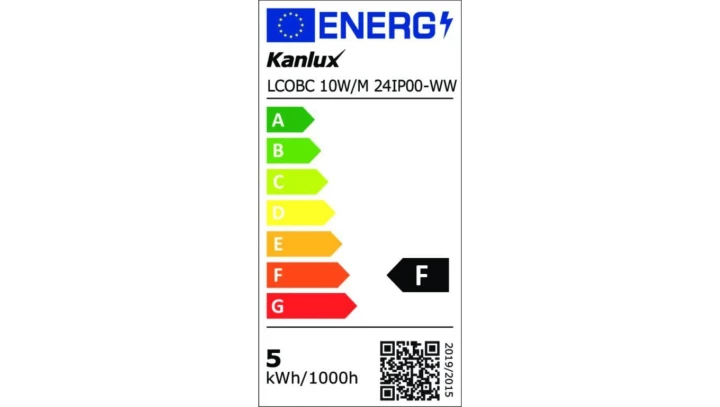 Taśma LED 24V LCOBC 10W/M 24IP00-WW 920lm/m 3000K Ra90 rolka 50mb 3 lata Gwarancji 38906