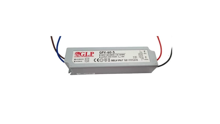 Zasilacz 5V/8A, CV, non-PFC, IP67 plastic