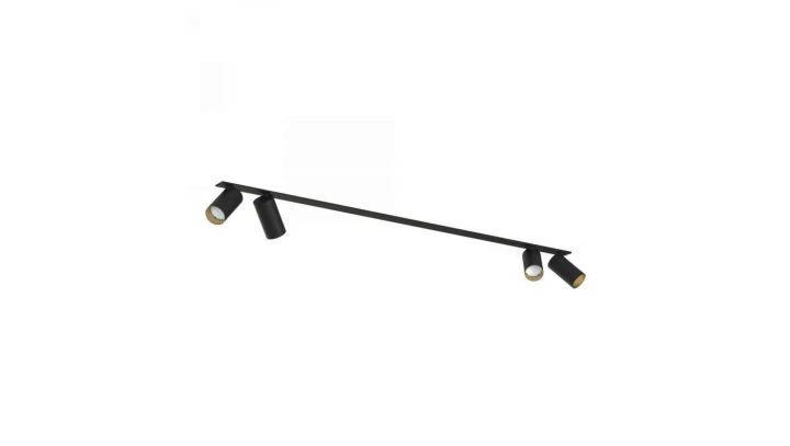 Listwa sufitowa wpuszczana MONO SURFACE IV BLACK/GOLD 7692 Nowodvorski Lighting