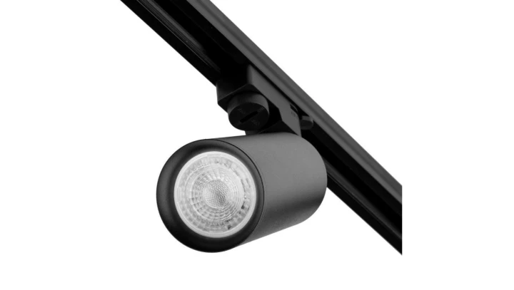 Reflektor szyna 1-faza GU10 Idar 60mm czarny