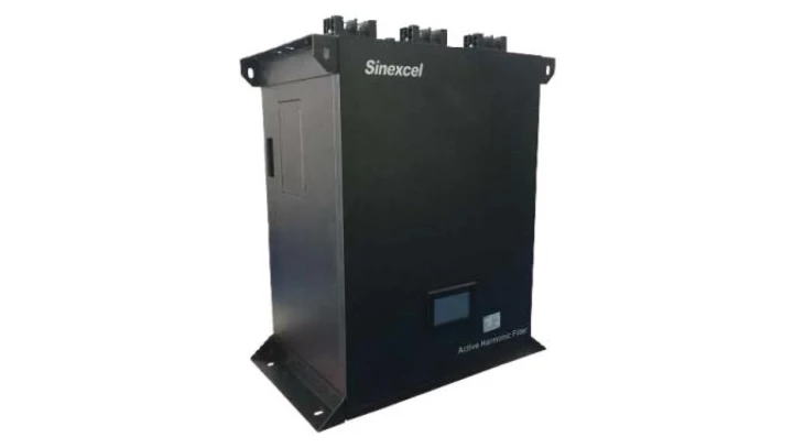 Aktywny filtr kompensacji odkształceń harmonicznych 150 A Sinexcel AHF 300 400V 3P/4W