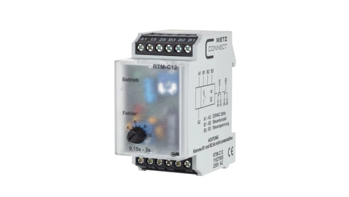 Przekaźnik kontroli prądu EIW-C18, 230V METZ Connect