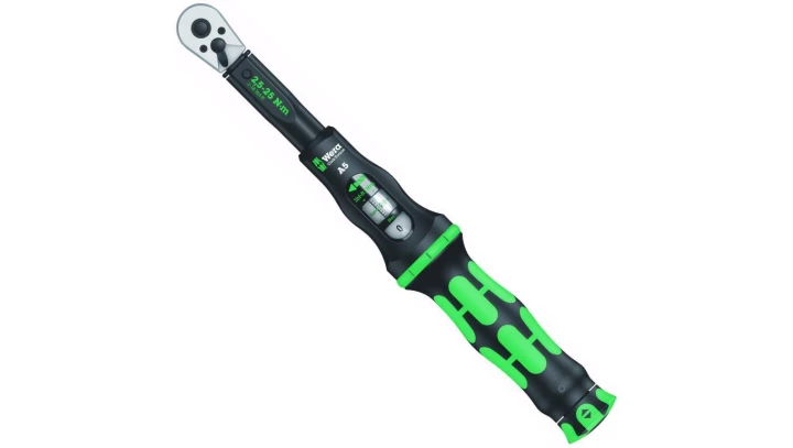 Klucz dynamometryczny Click-Torque A 5 z przełączalną grzechotką, 2,5-25 Nm, 1/4 x 2.5-25 Nm 05075604001