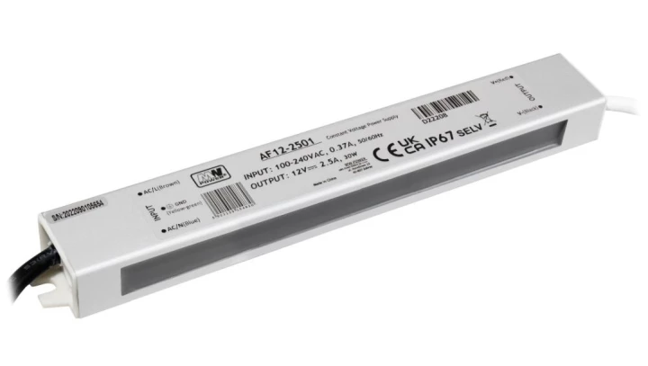 Zasilacz 30W 12V DC AF12-2501 IP67 2,5A