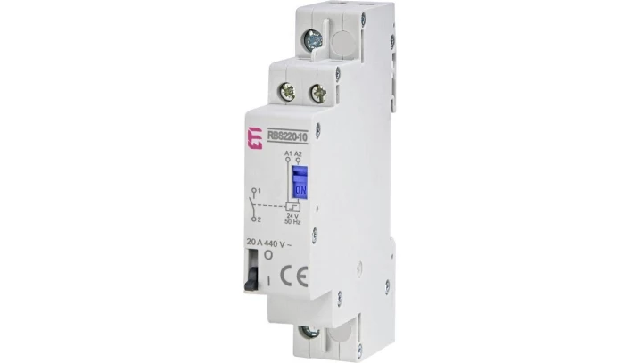 Stycznik bistabilny 20A 1-biegunowy, 1-modułowy RBS220-10-24V AC
