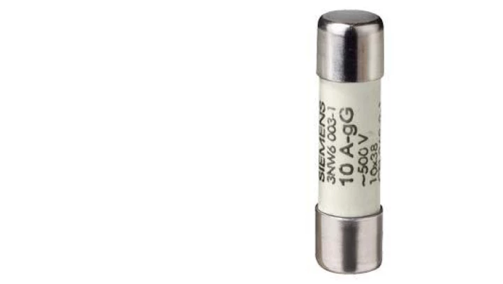 Bezpiecznk cylindryczny 10x38 16A 3NW6005-1 /20szt./
