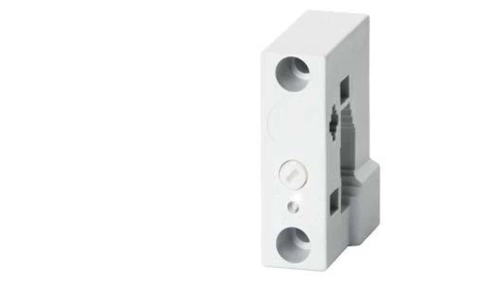 Busbar system, accessories Busbar center-to-center spacing 60 mm N/PE busbar holder for busbars 12x 5 (10)-30x 5 (10) and 6x 6 m
