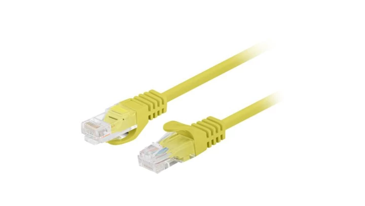 Kabel krosowy patchcord U/UTP kat.6 5m żółty PCU6-10CC-0500-Y