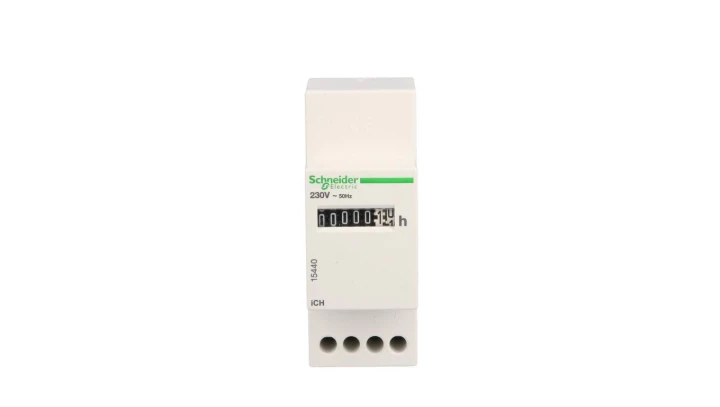 Licznik czasu pracy 220-240V AC 7(2) znaków analogowy modułowy iCH 15440