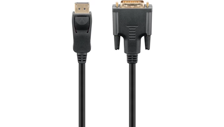 Kabel adapter DisplayPort 1.2 / DVI-D 5m czarny 51963