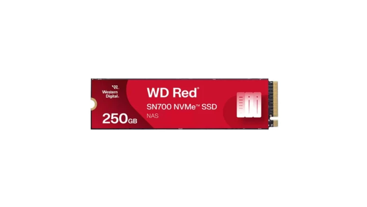 Dysk SSD WD Red SN700 WDS250G1R0C (250 GB M.2 PCIe NVMe 3.0 x4)