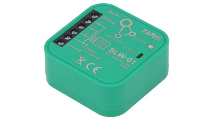 SLW-01 Sterownik RGB, dopuszkowy, 12÷24VDC, IP20, -10÷55C, 2A