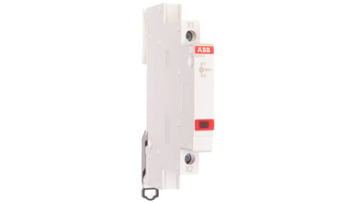 Lampka kontrolna półmodułowa ABB 1F czerwona E219-C 230V kontrolka fazowa LED