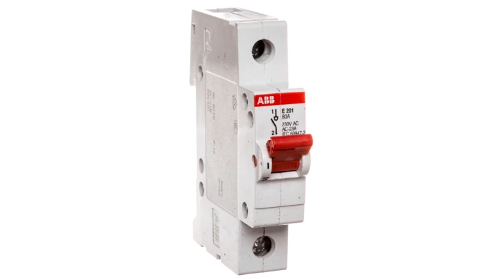 Rozłącznik modułowy 80A 1P E201/80A 2CDE281001R0080