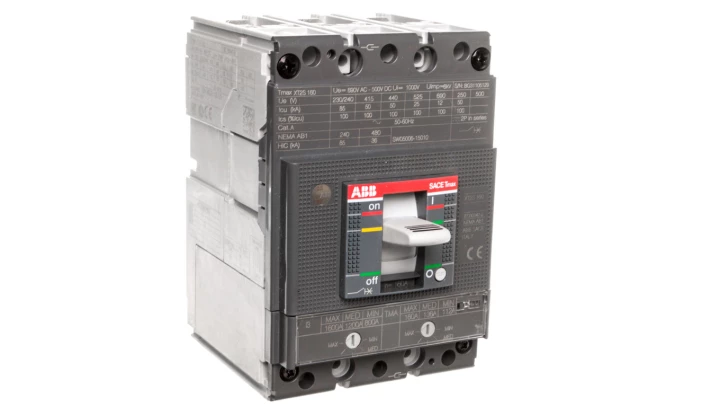 Wyłącznik mocy 3P 160A 50kA XT2S 160 z wyzwalaczem TMA 160-1600 3p F F 1SDA067560R1