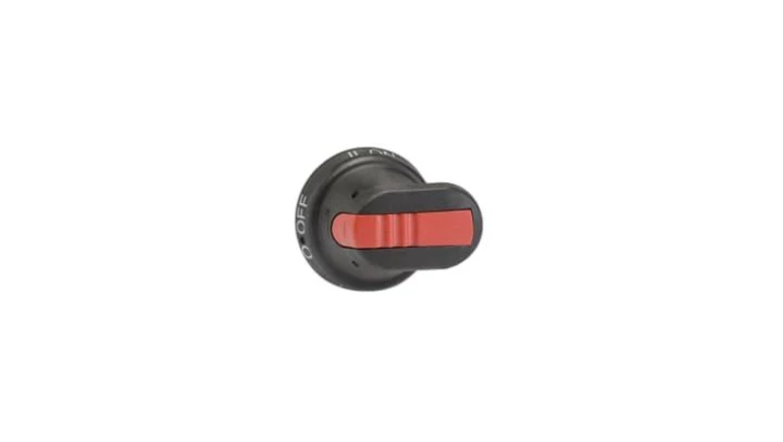 Rączka czarna I-0-II (blokada kłódką w poz. 0) OHB45J6E011 1SCA022594R7110