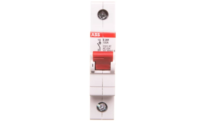 Rozłącznik modułowy 100A 1P E201/100A 2CDE281001R0100