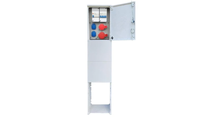 PS RB24F/LC Rozdzielnica budowlana z fundamentem 32/5 16/5 2x230V rozdzielnia erbetka złącze pomiarowe