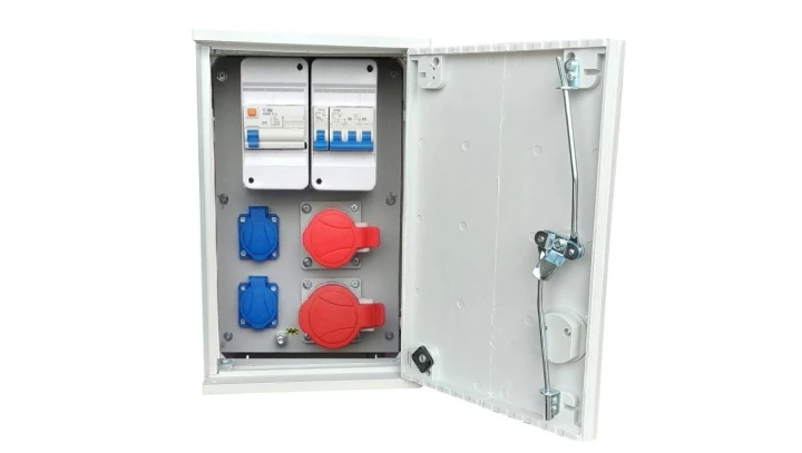 PS RB24/LC Rozdzielnica budowlana z fundamentem 32/5 16/5 2x230V rozdzielnia erbetka złącze pomiarowe