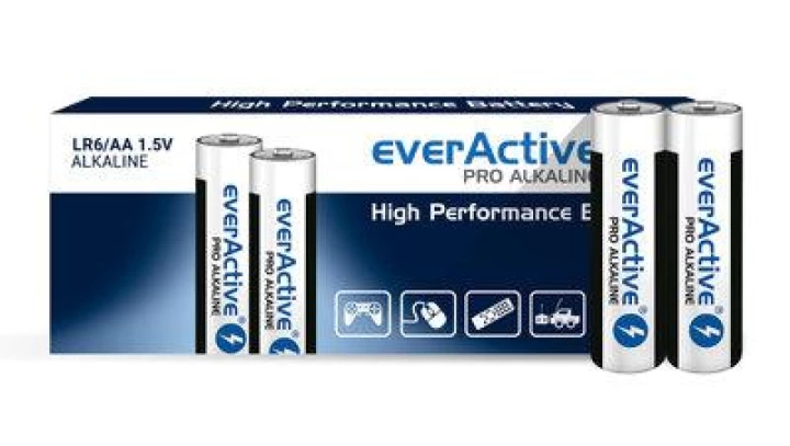 Zestaw baterii AA everActive LR610PAKPA