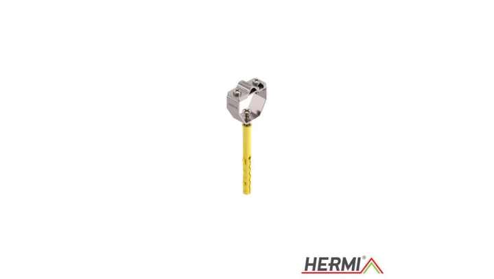 Uchwyt drutu do ściany L=100mm stal nierdzewnal A2