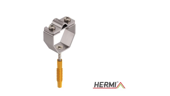 Podpora drutu do ściany gwint 5cm, ocynk ogniowy