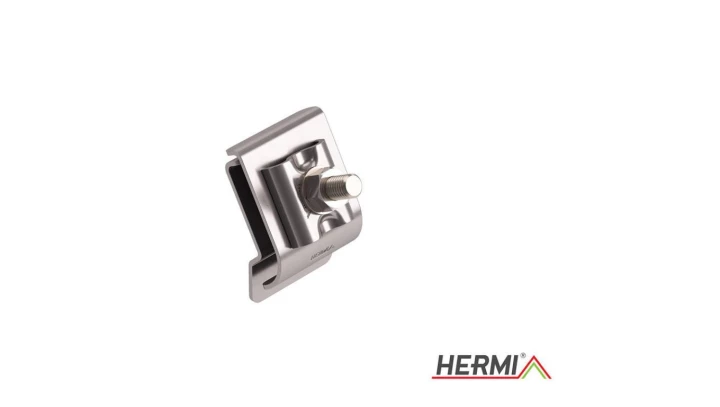 Uchwyt do drutu na rynnę ze złączem równoległym, ocynk ogniowy