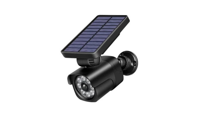 Lampa solarna LED SUNARI FLS-25 SMD PIR z atrapą kamery 4W 300lm 6000K 1500mAh Li-Ion Forever Light RTV100335