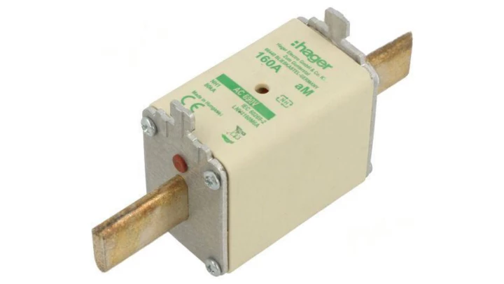 Wkładka bezpiecznikowa silnikowa NH1 aM 690V 160A LNH1160M6A