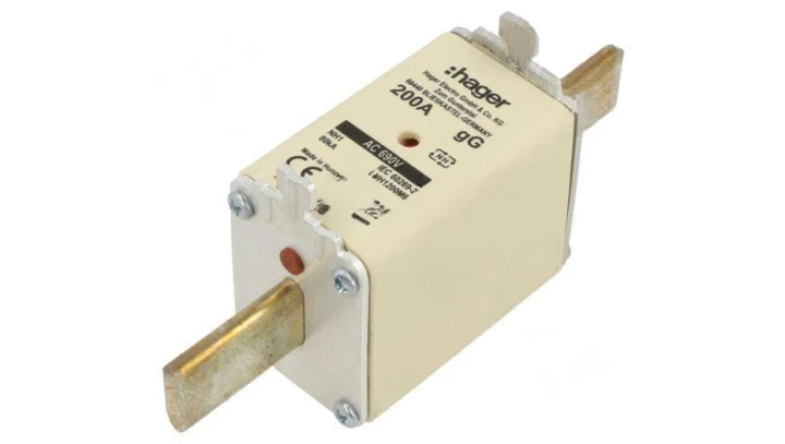 Wkładka bezpiecznikowa zwłoczna NH1 gG 690V 200A LNH1200M6