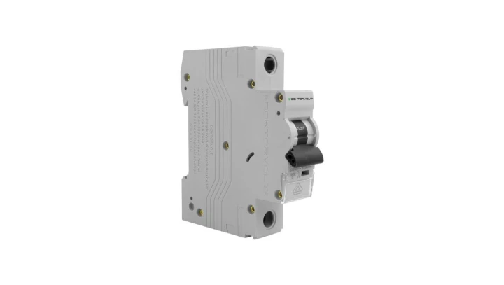 Wyłącznik nadprądowy S bezpiecznik 1-fazowy B6 (B 6A) 1-biegunowy 1P (230V AC) 1-modułowy 10kA VDE Doktorvolt