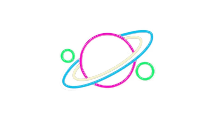 Neon PLEXI LED PLANET multikolor FPNE05X Forever Light