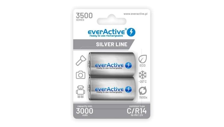 Zestaw akumulatorków everActive EVHRL14-3500 (3500mAh Ni-MH)